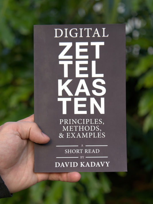 Digital Zettelkasten: Principles, Methods, & Examples (Short Read)
