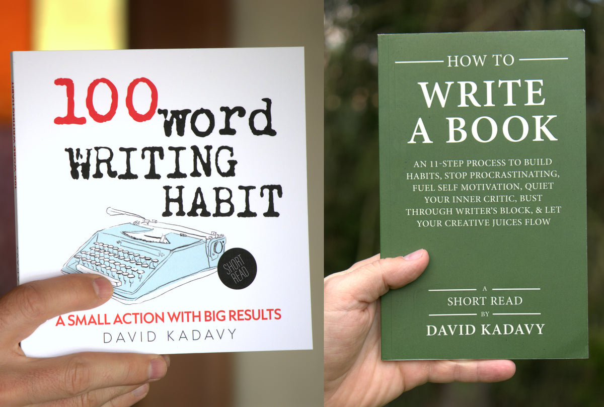 Book Writer Examples Writer's Toolkit: 100-Word Writing Habit + How to Write a Book – David ...